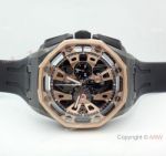 Audemars Piguet Royal Oak Skeleton Replica Limited Edition Watch Rose Gold Bezel